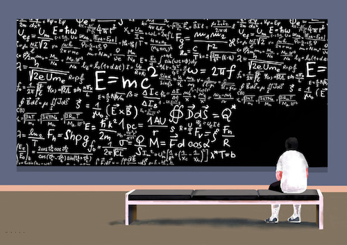 Cartoon: Empty area (medium) by Wesam Khalil tagged math2022