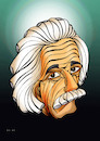 Cartoon: Albert Einstein (small) by Wesam Khalil tagged albert einstein theory of relativity illustration drawing zeichnung pascal kirchmair cartoon caricature karikatur ilustracion dibujo desenho ink illustrazion eillustratie dessin de presse du jour art the day tekening teckning cartum vineta comica vignetta caricatura portrait relativitätstheorie genius genie mastermind wiz whizz whiz genio