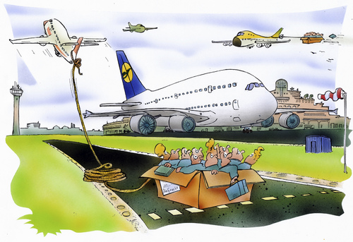 Cartoon: A380 (medium) by HSB-Cartoon tagged airoplane,plane,fly,airport,a380,cartoon,caricature,passenger,airbrush,airbrushcartoon,flugzeug,fliegen,lufthansa,airbus,a380,flugverkehr,passagiere,fluggäste,technik,technologie,fortschritt