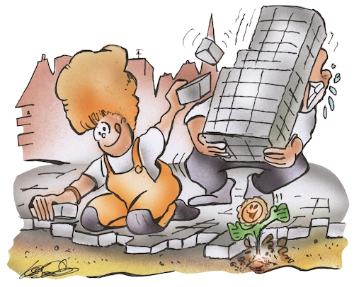 Cartoon: Abpflastern (medium) by HSB-Cartoon tagged abpflaster,pflastersteeine,betonwüste,natur,pflasterentfernung,rückbau,umwelt,renaturisierung,versiegelung,entsiegelung,wegerückbau,strassenrückbau,bürgeresteig,bürgerweg,parkplatzfläche,begrünung,stadtverschönerung,stadtbegrünung,pflasterarbeiten,karikatur,karikaturzeichner,stadtklima,klimaverbesserung,stadtgrün,abpflaster,pflastersteeine,betonwüste,natur,pflasterentfernung,rückbau,umwelt,renaturisierung,versiegelung,entsiegelung,wegerückbau,strassenrückbau,bürgeresteig,bürgerweg,parkplatzfläche,begrünung,stadtverschönerung,stadtbegrünung,pflasterarbeiten,karikatur,karikaturzeichner,stadtklima,klimaverbesserung,stadtgrün