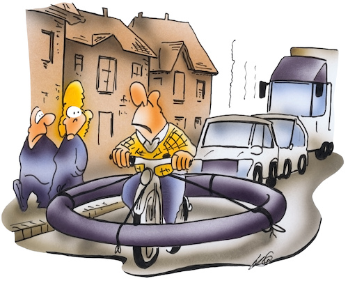 Cartoon: Abstand Radfahrer (medium) by HSB-Cartoon tagged rad,radfahrer,fahrrad,fahrradfahrer,radler,sucherheitsabstand,straßenverkehr,radweg,ebike,straßenverkehrsordnung,verkehrssicherheit,stadtverkehr,cartoon,cartoonzeichner,rad,radfahrer,fahrrad,fahrradfahrer,radler,sucherheitsabstand,straßenverkehr,radweg,ebike,straßenverkehrsordnung,verkehrssicherheit,stadtverkehr,cartoon,cartoonzeichner