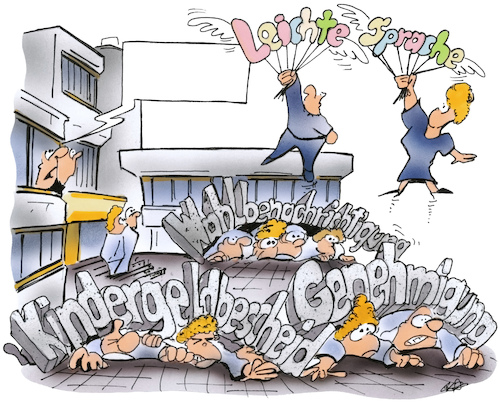 Cartoon: Amtssprache (medium) by HSB-Cartoon tagged airbrush,amt,amtsdeutsch,amtssprache,barriere,beamte,beamter,bevölkerung,bürger,cartoonist,deutsch,erschlagen,fortschritt,genehmigung,hsb,hsbcartoon,illustrationszeichner,karikaturist,kindergeldbescheid,kommune,leicht,leichtesprache,lesen,lokalkarikatur,luftballon,migration,mitbürger,sprachbarriere,sprache,stadt,verwaltung,verwaltungsdeutsch,vorsatz,wahlbenachrichtigung,ämter,airbrush,amt,amtsdeutsch,amtssprache,barriere,beamte,beamter,bevölkerung,bürger,cartoonist,deutsch,erschlagen,fortschritt,genehmigung,hsb,hsbcartoon,illustrationszeichner,karikaturist,kindergeldbescheid,kommune,leicht,leichtesprache,lesen,lokalkarikatur,luftballon,migration,mitbürger,sprachbarriere,sprache,stadt,verwaltung,verwaltungsdeutsch,vorsatz,wahlbenachrichtigung,ämter