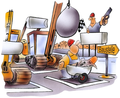 Baustellenstart Baustellenstart