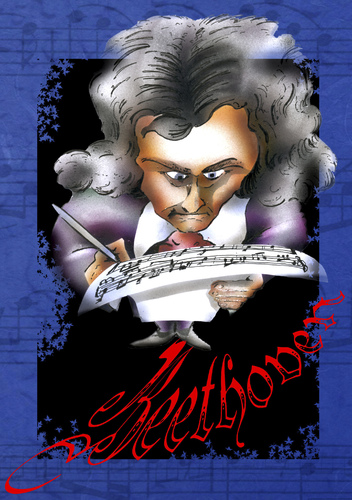 Cartoon: beethoven (medium) by HSB-Cartoon tagged beethoven,musik,ludwigvanbeethoven,oper,operette,classic,noten,künstler,artist,celebrity,berühmtheiten,music,cartoon,caricature,beethovenkarikatur,beethoven,musik,ludwigvanbeethoven,oper,operette,classic,noten,künstler,artist,celebrity,berühmtheiten,music,cartoon,caricature,beethovenkarikatur