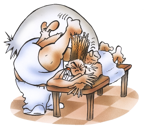 Cartoon: Der Masseur (medium) by HSB-Cartoon tagged masseur,masseurin,massieren,massage,massagestudio,medizin,therapei,behandlung,körperpflege,verspannung,massagesalon,ganzkörpermassage,massagestunde,reha,wellness,erholung,rückenbeschwerden,entspannen,beruf,cartoonmotiv,charakkter,design,massagetisch,thai,thaimassage,muskulaturentspannung,durchblutungsfördernd,therapeut,therapeutisch,physiotherapeut,masseur,masseurin,massieren,massage,massagestudio,medizin,therapei,behandlung,körperpflege,verspannung,massagesalon,ganzkörpermassage,massagestunde,reha,wellness,erholung,rückenbeschwerden,entspannen,beruf,cartoonmotiv,charakkter,design,massagetisch,thai,thaimassage,muskulaturentspannung,durchblutungsfördernd,therapeut,therapeutisch,physiotherapeut
