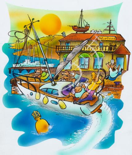 docking sailboat docking sailboat
