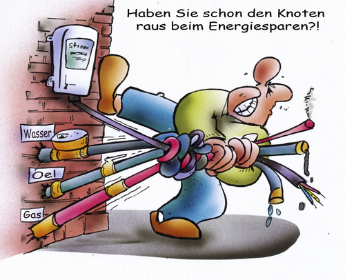 Cartoon: Energiesparen (medium) by HSB-Cartoon tagged energie,gas,oel,strom,wasser,klima,verbrauch,energiesparen,cartoon,karikatur,airbrush,energie,gas,strom,öl,klima,wasser,verbrauch,energiesparen