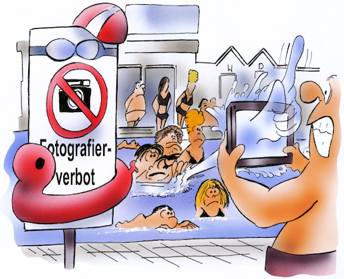 Cartoon: Fotografierverbot (medium) by HSB-Cartoon tagged camera,photo,pool,swim,swimming,voyeur,airbrush,baden,badesee,cartoonist,foto,fotoapparat,fotograf,fotografieren,fotografierverbot,freibad,hsb,hsbcartoon,illustrationszeichner,kamera,karikaturist,schwimmbad,schwimmen,schwimmer,spanner,verbot,camera,photo,pool,swim,swimming,voyeur,airbrush,baden,badesee,cartoonist,foto,fotoapparat,fotograf,fotografieren,fotografierverbot,freibad,hsb,hsbcartoon,illustrationszeichner,kamera,karikaturist,schwimmbad,schwimmen,schwimmer,spanner,verbot