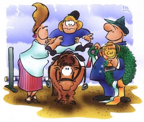 Cartoon: Frühförderung (medium) by HSB-Cartoon tagged sport,reiten,pferde,animals,eltern,kinder,pony,,sport,reiten,pferd,eltern,kinder,pony,tier,erwartung,anspruch,pädagogik,erziehung,zukunft,berufswunsch,vorstellung,frühförderung,unterstützung,potential