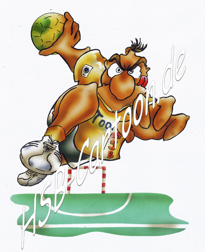 Cartoon: handball (medium) by HSB-Cartoon tagged handball,sport,ball,defender,goal,goalkeeper,forward,play,airbrush,airbrushmotiv,handball,sport,ball,defender,goal,goalkeeper,forward,play,airbrush,airbrushmotiv