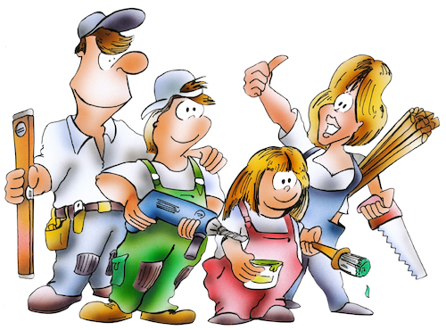 Handwerkerfamilie Handwerkerfamilie