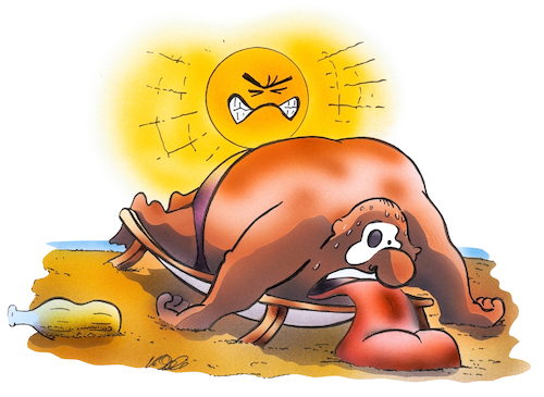 Cartoon: Hitzewelle (medium) by HSB-Cartoon tagged hitze,hitzewelle,sonnenbaden,sonnenbrand,sommer,sommerzeit,strandliege,meer,cartoon,badegast,sonnenanbeter,hitze,hitzewelle,sonnenbaden,sonnenbrand,sommer,sommerzeit,strandliege,meer,cartoon,badegast,sonnenanbeter