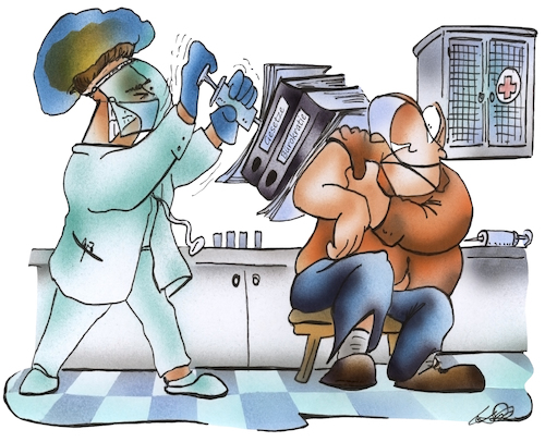 Impfen und Bürokratie Impfen und Bürokratie