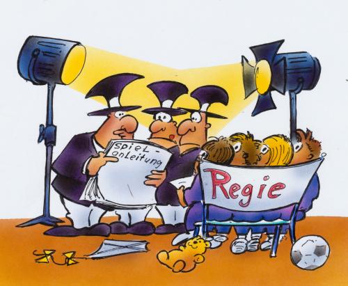 Cartoon: Kinder an die Macht (medium) by HSB-Cartoon tagged politik,kinder,politiker,macht,regie