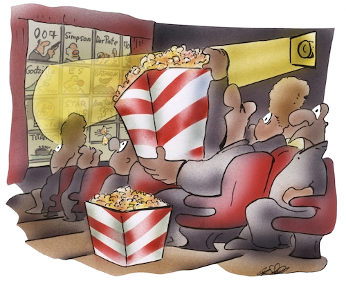 Cartoon: Kino (medium) by HSB-Cartoon tagged kino,kinofilm,filme,kinobesuch,cinema,thriller,liebesfilm,horrorfilm,agentfilm,blockbuster,heimatfilm,dokumentation,karrikatur,popcorn,kinobesucher,filmpremiere,filmvorführung,filmneuerscheinung,karikatur,kino,kinofilm,filme,kinobesuch,cinema,thriller,liebesfilm,horrorfilm,agentfilm,blockbuster,heimatfilm,dokumentation,karrikatur,popcorn,kinobesucher,filmpremiere,filmvorführung,filmneuerscheinung,karikatur