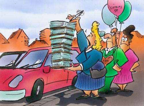 Cartoon: Knöllchen (medium) by HSB-Cartoon tagged knöllchen,polizei,politesse,bürger,strafzettel,knöllchen,polizei,politesse,bürger,strafzettel,regeln,verkehr,verkehrsregeln,parkplatz,auto,strafe,geldstrafe,gesetze,gesetz