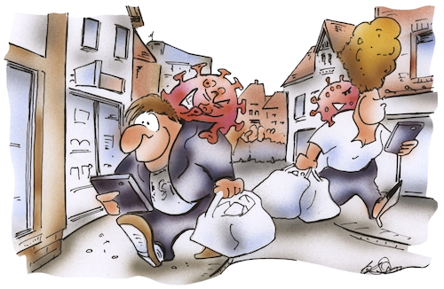 Cartoon: Lockdown (medium) by HSB-Cartoon tagged psyche,corona,covid19,virus,pandemie,lockdown,shutdown,esellschaft,karrikatur,karikatur,psyche,corona,covid19,virus,pandemie,lockdown,shutdown,esellschaft,karrikatur,karikatur