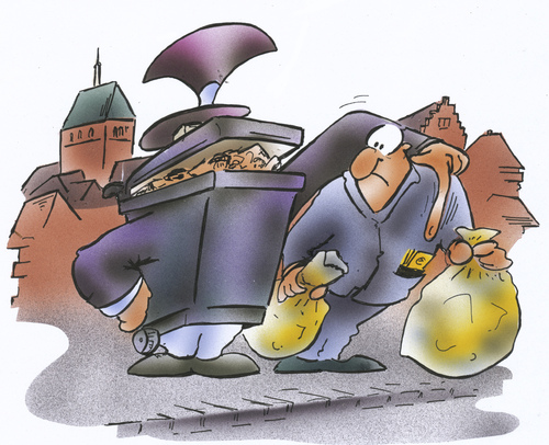 Cartoon: Müllgebühren (medium) by HSB-Cartoon tagged müll,mülltonne,müllgebühr,abgabe,steuer,kommune,kommunalpolitik,kommunalsteuer,mülldeponie,müllplatz,gelber,sack,politik,politiker,kommunalpolitiker,lokalpolitik,müll,mülltonne,müllgebühr,abgabe,steuer,kommune,kommunalpolitik,kommunalsteuer,mülldeponie,müllplatz,gelber,sack,politik,politiker,kommunalpolitiker,lokalpolitik