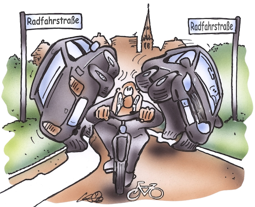 Radfahrstraße Radfahrstraße