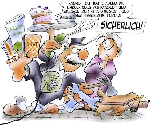 rüstige Rentner rüstige Rentner