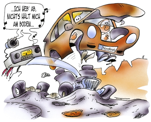 Cartoon: Schlagloch (medium) by HSB-Cartoon tagged strasse,verkehr,verkehrswege,straßenbelag,auto,autofahrer,schlagloch,schlaglöcher,bodenwelle,teer,landstraße,bundesstraße,gemeindestraße,verkehrsfunk,cartoon,cartoonzeichner,strasse,verkehr,verkehrswege,straßenbelag,auto,autofahrer,schlagloch,schlaglöcher,bodenwelle,teer,landstraße,bundesstraße,gemeindestraße,verkehrsfunk,cartoon,cartoonzeichner