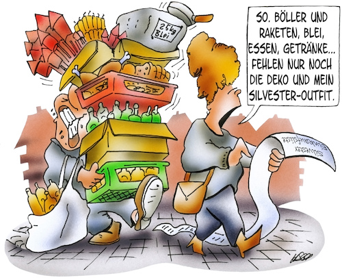 Silvestereinkauf Silvestereinkauf