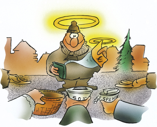 Cartoon: Spenden (medium) by HSB-Cartoon tagged spende,spenden,opfern,kirche,caritas,misserio,spendentopf,spendenbüchse,spendendose,weihnachten,heiligenschein,spende,spenden,opfern,kirche,caritas,misserio,spendentopf,spendenbüchse,spendendose,weihnachten,heiligenschein