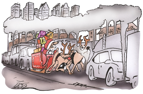 Stau zu Weihnachten Stau zu Weihnachten