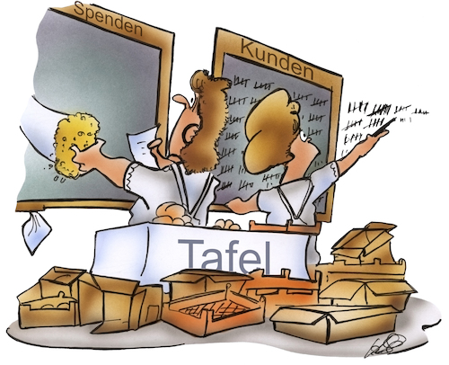 Cartoon: Tafeln in Deutschland (medium) by HSB-Cartoon tagged tafel,spende,tafeln,ehrenamtliche,helfer,lebensmittelspende,nahrung,discounter,lebensmittelhilfe,armut,sozial,notlage,hunger,hartz,gemeinnützig,sozialhilfe,solidarität,tafel,spende,tafeln,ehrenamtliche,helfer,lebensmittelspende,nahrung,discounter,lebensmittelhilfe,armut,sozial,notlage,hunger,hartz,gemeinnützig,sozialhilfe,solidarität