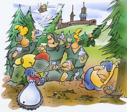 Cartoon: Tannebaum (medium) by HSB-Cartoon tagged tanne,tannebaum,weihnachten,advent,wald,natur,säge,tanne,tannenbaum,weihnachten,advent,wald,natur,säge,feiern,feier,tradition,kultur,trinken