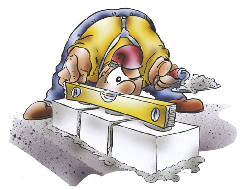 Cartoon: the bricklayer (medium) by HSB-Cartoon tagged bricklayer,builder,construction,house,handwork,worker,job,craftsman,workman,workmen,trade,craft,ladle,trowel,brick,stone,concrete,spiritlevel,maurer,handwerk,handwerker,monteur,kalksandstein,beton,mörtel,maurerkelle,wasserwaage,baustelle,building,bauarbeiter,arbeiter,polier,maurermeister,handlanger,cartoon,cartoonist,cartoonzeichner,karikatur,caricature,karikaturzeichner,bricklayer,builder,construction,house,handwork,worker,job,craftsman,workman,workmen,trade,craft,ladle,trowel,brick,stone,concrete,spiritlevel,maurer,handwerk,handwerker,monteur,kalksandstein,beton,mörtel,maurerkelle,wasserwaage,baustelle,building,bauarbeiter,arbeiter,polier,maurermeister,handlanger,cartoon,cartoonist,cartoonzeichner,karikatur,caricature,karikaturzeichner