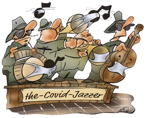 the covid jazzer