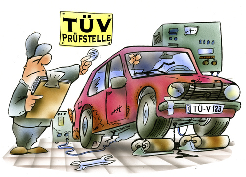 Cartoon: TÜV (medium) by HSB-Cartoon tagged tüv,technischer,überwachungsverein,aut,abgasuntersuchung,abgassonderuntersuchung,autoreperatur,bremstest,reifentest,asu,schrottwagen,cabrio,verkehrsteilnehmer,limousine,strassenverkehr,strassenverkehrszulassung,karikatur,stilllegung,tüfprüfer,autofahrer,tüvplakette,verkehrszeichen,nummernschild,tüvuntersuchung,mängelgutachten,automängel,fahrzeugprüfung,kleinwagen,strassenverkehrsordnung,tüvmängel,tüv,technischer,überwachungsverein,aut,abgasuntersuchung,abgassonderuntersuchung,autoreperatur,bremstest,reifentest,asu,schrottwagen,cabrio,verkehrsteilnehmer,limousine,strassenverkehr,strassenverkehrszulassung,karikatur,stilllegung,tüfprüfer,autofahrer,tüvplakette,verkehrszeichen,nummernschild,tüvuntersuchung,mängelgutachten,automängel,fahrzeugprüfung,kleinwagen,strassenverkehrsordnung,tüvmängel