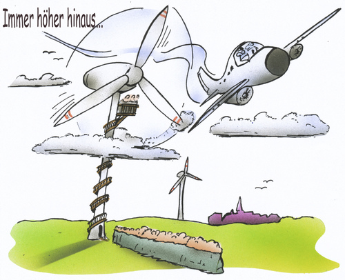 Cartoon: Windrad (medium) by HSB-Cartoon tagged wind,windenergie,windrad,energie,ökologie,flugzeug,aeroplane,plane,energy,hsb,cartoon,karikatur,caricature,airbrush,wind,windenergie,windrad,energie,ökologie,flugzeug,aeroplane,energy