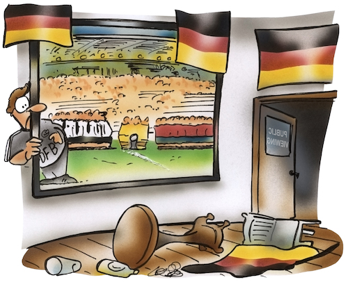 Cartoon: WM Qatar02 (medium) by HSB-Cartoon tagged public,viewing,wm,worldchampionship,weltmeister,weltmeisterschaft,nationalmannschaft,nationalteam,fussball,soccer,fernseher,tv,übertragung,cartoon,nationaltrainer,deutschland,deutschlandfahne,fan,fanartikel,fussballfan,qatar,katar,public,viewing,wm,worldchampionship,weltmeister,weltmeisterschaft,nationalmannschaft,nationalteam,fussball,soccer,fernseher,tv,übertragung,cartoon,nationaltrainer,deutschland,deutschlandfahne,fan,fanartikel,fussballfan,qatar,katar