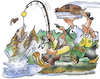 Cartoon: Angelhäppchen (small) by HSB-Cartoon tagged angel,angeln,angelrute,catchandrelease,angler,fisch,fischzubereitung,fischgericht,räuchern,räucherfisch,fiscchbrötchen,fischfutter,bachfisch,bratfisch,angelteich,angelsee,forelle,zander,hecht,karpfen,fischfang,köder,blinker,drill