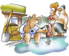 Cartoon: Badewetter (small) by HSB-Cartoon tagged bad,badeanstalt,schwimmbad,freibad,swimmingpool,bademeister,badegast,freischwimmer,schwimmer,schwimmerin,kiosk,schwimmbecken,planschbecken,nichtschwimmer,stadtbad,hallenbad,wetter,sauwetter,regen,hagel,kälte,sonne,sonnenwetter,kaffee,wasser,chlorwasser,ca