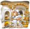 Cartoon: Bäckerei (small) by HSB-Cartoon tagged bäckerei,bäcker,brot,brotherstellung,brotbacken,handwerk,gilde,brotofen,herd,backofen,backhaus,bäckerinnung,bäckerhandwerk,roggenbrot,weißbrot,graubrot,roggenmischbrot,mehrkornbrot,pumpernickel,weizenbrot,brotbackkunst