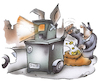 Cartoon: Blitzer (small) by HSB-Cartoon tagged blitzer,blitzanlage,radarfalle,polizei,verkehrsüberwachung,geschwindigkeitsübertretung,verkehrsvergehen,verkehr,ddukatenesel,stadtsäckel,geldbuße,punkte,flensburg,führerscheinentzug,geschwindigkeitsüberschreitung,geschwindigkeitsbeschränkung,verkehrüberwachung,polizeiarbeit,knöllchen,bußbescheid,straßenverkehrsordnung