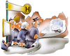 Cartoon: Bürgerbus (small) by HSB-Cartoon tagged bus,busstop,stop,citizen,senior,wait,waiting,airbrush,busfahrt,bushaltestelle,buslinie,bürger,bürgerbus,cartoonist,halt,halten,hsb,hsbc,hsbcartoon,illustrationszeichner,karikaturist,mobil,mobilität,rentner,senioren,verbindung,vorfreude,warten,warteschlange