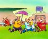 Cartoon: der Schleimer (small) by HSB-Cartoon tagged sport fussball soccer schiedsrichter stadion spieler stürmer verteidiger foul