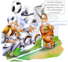 Cartoon: Deutschland vs Mexiko (small) by HSB-Cartoon tagged wm,weltmeister,weltmeisterschaft,fussballweltmeisterschaft,fußballweltmeisterschaft,fussball,fußball,manuel,neuer,jerome,boateng,mats,hummels,sportreporter,fußballreporter,fußballspiel,russland,world,championship,fifa,nationalmannschaft,team,nationalteam,dfb,länderspiel,fussballcartoon,germany,cartoon,cartoonzeichner,cartoonist