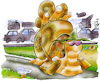 Cartoon: Entspannter Urlaub (small) by HSB-Cartoon tagged cars,holiday,holidays,jam,snake,traffic,travel,traveling,airbrush,auto,autos,ntspannung,entschleunigung,familie,familienzeit,ferien,freizeit,freizeitstress,geschwindigkeit,hsb,karikatur,lokalkarikatur,reise,reisen,schnecke,schnecken,sommer,sommerzeit,stau,stockend,urlaub,urlaubsreise,urlaubsstress,urlaubszeit,verreisen,verkehr,verkehrschaos,verkehrsstau,zeit