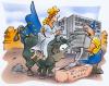 Cartoon: Europawahl (small) by HSB-Cartoon tagged europa,europawahl,wahl,waehler,wahlbeteiligung,politik,stier