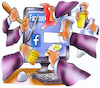 Cartoon: Facebook (small) by HSB-Cartoon tagged beliebt,computer,facebook,frühjahrsputz,instagram,internet,gesellschaft,kommentar,kommentare,link,netz,pc,post,posten,putzen,putzmittel,rein,reinigen,reinigung,reinlich,reputation,ruf,ruinieren,ruiniert,sauber,schlechterruf,shitstorm,socialmedia,sozialemedien,standing,säubern,teilen,twitter,unbeliebt,verlinkung,vernetzung,versaut,wischen,hsb,hsbcartoon,hsbc,karikatur,karikaturist,illustration,illustrationszeichner,clean,cleaning,dirty,hashtag,hashtags,laptop,media,posting,social,sozial,text,texting,views