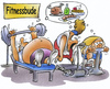 Cartoon: fitness (small) by HSB-Cartoon tagged fitness,gym,hanteln,sport,muskeln,abnehmen,essen,trinken,getränke,schweiß,bodybuilding,bodybuilder,bicycle,fitnesbike,radfahren,gewichtheben,laufband,sportler,gesundheitssport,abnehmsport,sportcartoon,sportmotiv,sportkarikatur