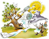 Cartoon: Forstwirtschaft (small) by HSB-Cartoon tagged hot,hurricane,insects,nature,storm,warm,weather,airbrush,baum,baumbestand,baumwachstum,cartoon,dürre,forstwirtschaftsplan,herbst,hitze,hsb,hsbc,hsbcartoon,insekten,insektenbefall,karikatur,karrikatur,klima,klimawandel,käfer,natur,naturkatastrophen,niederschlag,orkan,plan,planung,sommer,sonne,sturm,tornado,umwelt,wald,waldbestand,wetter,wetterkapriolen,wälder,wärme,erwärmung