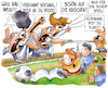 Cartoon: Fussballeltern (small) by HSB-Cartoon tagged fussball,fußball,jugendfussball,jugendfußball,fussballspiel,fussballspieler,kinderturnier,jugendturnier,eltern,minikicker,kickern,fussballplatz,schiedsrichter,jugendtrainer,sporttrainer,soccer,ball,tor,jugendmannschaft,stadion,stadionverbort,fussballregeln,verbal,schreien,brüllen,benehmen,erziehung,bolzplatz,schiri,cartoon,cartoonzeichner,sportcartoon