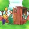 Cartoon: Gartenklo (small) by HSB-Cartoon tagged garten,toilette,klo,mann,frau,natur