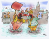 Cartoon: heißer Winter (small) by HSB-Cartoon tagged winter,schnee,stadt,bürger